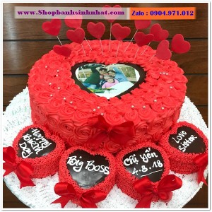 Bánh Sinh Nhật In Hình Ảnh - H199